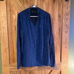 Under Armour Navy Threadborne HeatGear Shirt